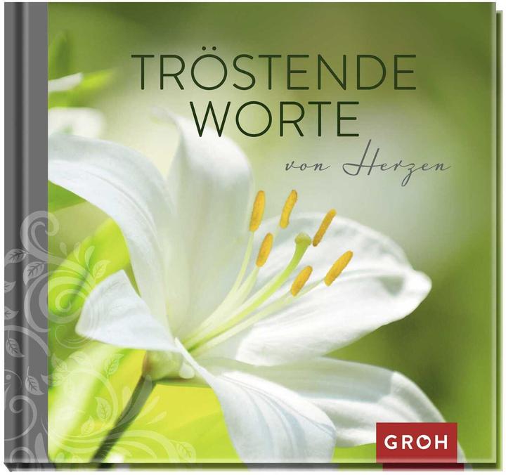 Actual product image Tröstende Worte von Herzen (German, Groh publishing house, 2016)