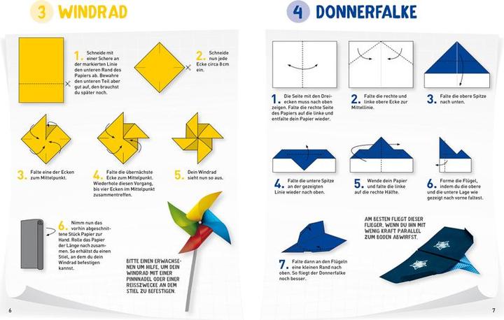 Actual product image Classic paper folding games (1 x)