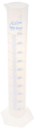 Rs Pro PP Messzylinder mit Skala, 500ml, L. 360mm