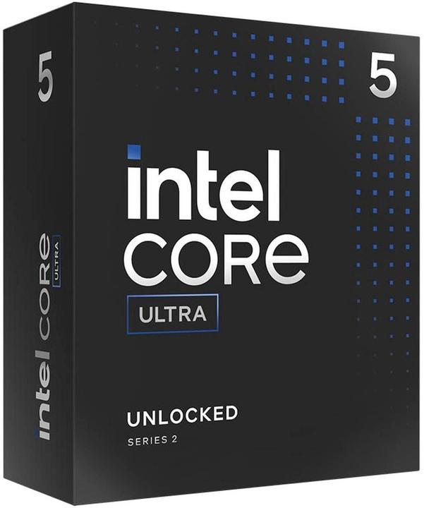 Actual product image Intel Core Ultra 5 225F, Core Ultra 5, FCLGA1851,, 225F, 64-bit, Core Ultra (Serie (LGA 1851, 2.70 GHz, 10 -Core)