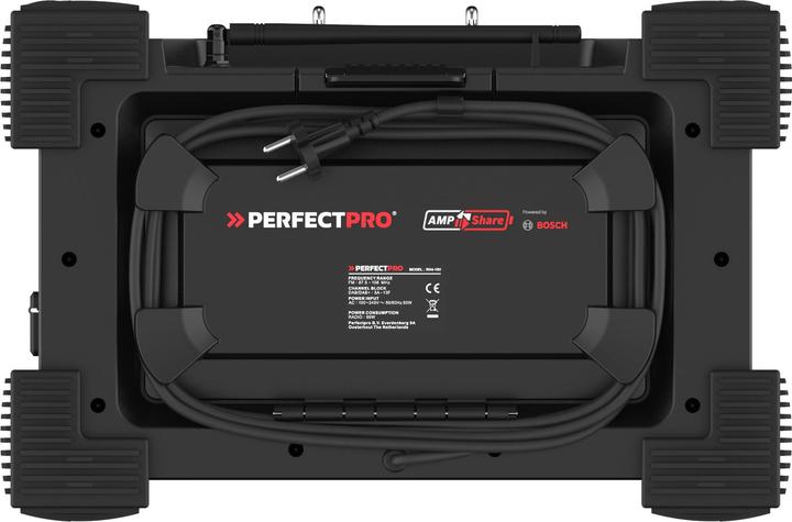Actual product image PerfectPro Rockhart 18V (DAB+, VHF, Bluetooth, NFC)