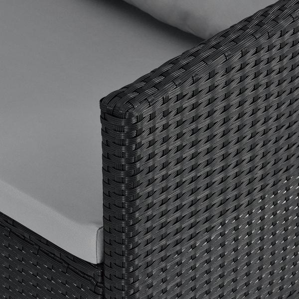 Image du produit Juskys Lounge Manacor Poly rotin
