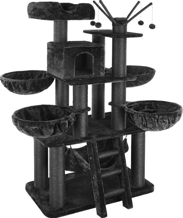 tectake Gismo (195 cm, Black)