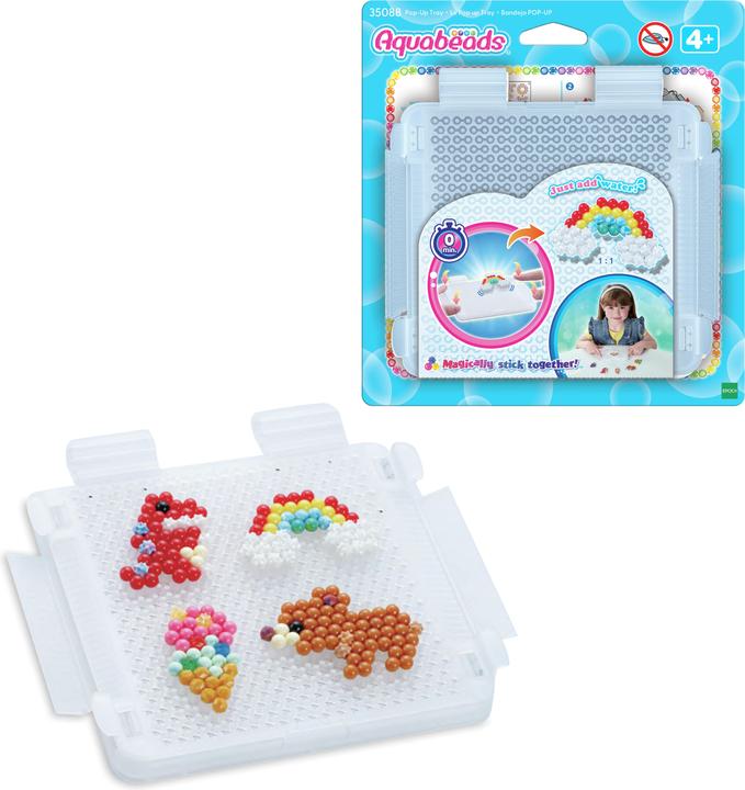 Actual product image Aquabeads Bead pop-up craft board