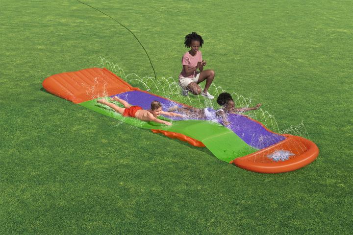 Image du produit Bestway H2OGO! Tapis de glisse 2 pistes SplashCoaster 4,88 m
