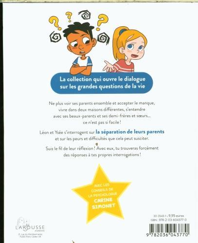 Image du produit Larousse jeunesse La séparation (Français, Simonet Carine, Guillard Anne, 2023)