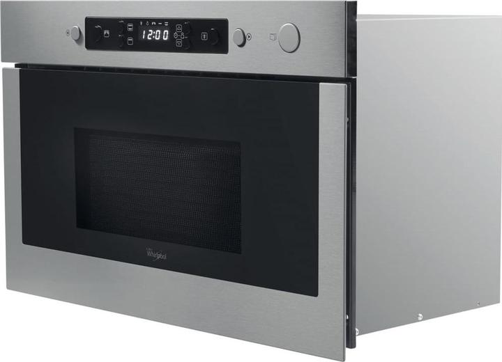 Actual product image Whirlpool AMW 439/IX microwave Built-in Black, Stainless steel (22 l)