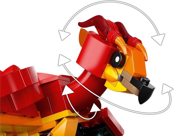Actual product image LEGO Fawkes, Dumbledore's Phoenix (76394, LEGO Harry Potter, LEGO Rare Sets)