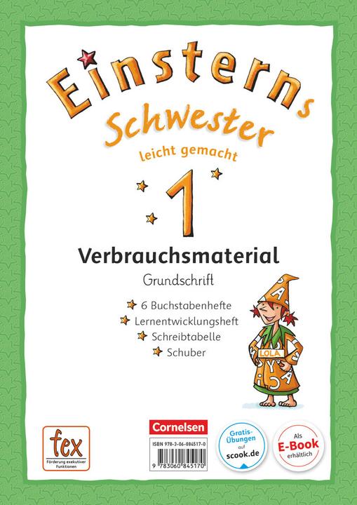 Actual product image Einsterns Schwester - Leicht gemacht 1. Schuljahr. Erstlesen - Neubearbeitung. GS. B (German, Roland Bauer, Jutta Maurach, 2018)