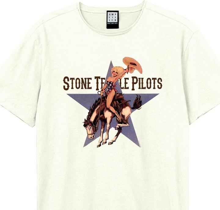 Immagine prodotto Amplified Maglietta Cowboy Star Stone Temple Pilots unisex per adulti (S)