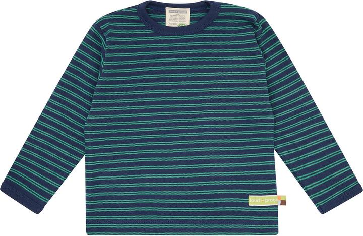 loud + proud Shirt long sleeve striped (80)