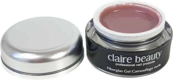 Produktbild Claire Beauty Fiberglas Gel Camouflage nude (14 ml)