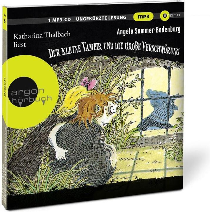 Produktbild Der kleine Vampir und die grosse Verschwörung (Angela Sommer-Bodenburg, Amelie Glienke, Dirk Kauffels, Henrik Albrecht, Katharina Thalbach, Deutsch)