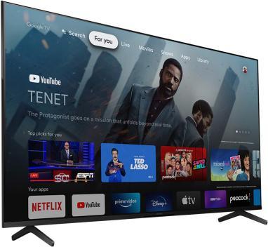 Produktbild Sony X80K | 4K Ultra HD | High Dynamic Range (HDR) | Smart TV (Google TV) (50", LCD, 4K, 2022)