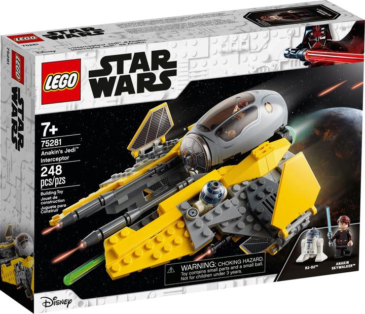 Actual product image LEGO Anakin's Jedi Interceptor (75281, LEGO Star Wars)