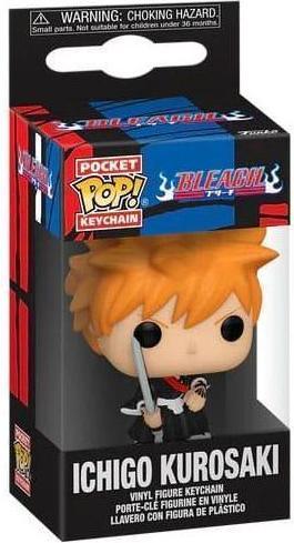 Produktbild Funko FK76527 - Bleach POP! Vinyl Schlüsselanhänger 4 cm Ichigo (FB Shikai) Display (12)