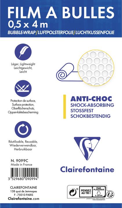 Produktbild Clairefontaine Luftpolsterfolie (1 Stück)