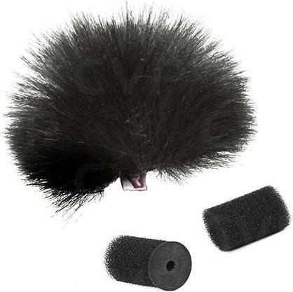 Image du produit Rycote Paire de Lavalier Windjammer noir (Peaux)