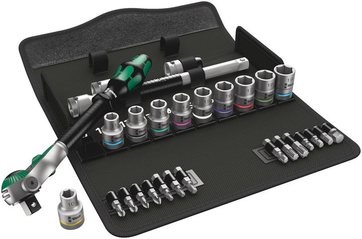 Produktbild Wera 8100 SC 6 Zyklop Speed-Knarrensatz (13 mm, 14 mm, 19 mm, 18 mm, 16 mm, 11 mm, 15 mm, 12 mm, 17 mm, 10  mm)