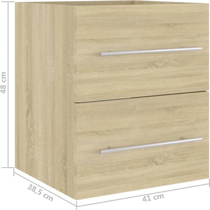 Actual product image VidaXL Bathroom Cabinet (41 x 38.5 x 48 cm)