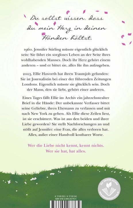 Immagine prodotto Eine Handvoll Worte (Tedesco, Jojo Moyes, 2013)