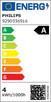 Energie-Label Philips LED Classic (E27, 4 W, 840 lm, 1 x, A)