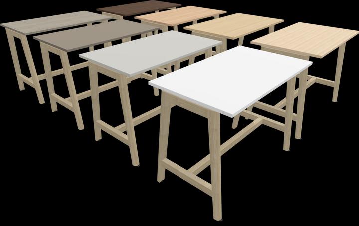 Actual product image Narbutas Nova Wood high table (120 x 70 x 90 cm)