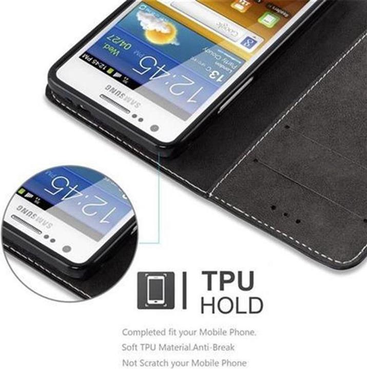 Actual product image Cadorabo Book X Wallet Cover (Samsung Galaxy S2)
