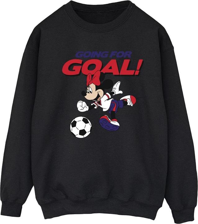 Immagine prodotto Disney Minnie Mouse Going For Goal Felpa Donna (XXL)