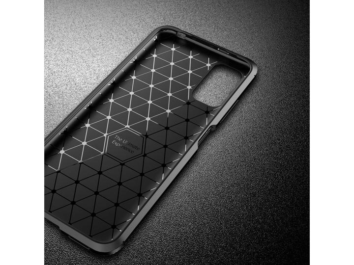 Actual product image Screenguard Xiaomi Redmi Note 10 5G Hull Carbon Design TPU Case (Xiaomi Redmi Note 10 5G)