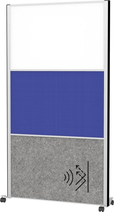 Immagine prodotto Maul Sistema divisorio MAULconnecto 9651795 1xWB 1xbl 1xAk d.gr Mobile (100 x 182 cm)