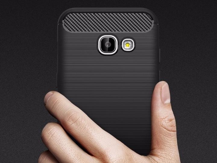Immagine prodotto Screenguard Samsung Galaxy A5 2017 Cover Carbon Brushed Soft TPU (Samsung Galaxy A5 (2017))