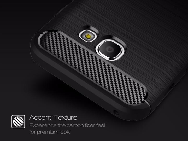 Immagine prodotto Screenguard Samsung Galaxy A5 2017 Cover Carbon Brushed Soft TPU (Samsung Galaxy A5 (2017))
