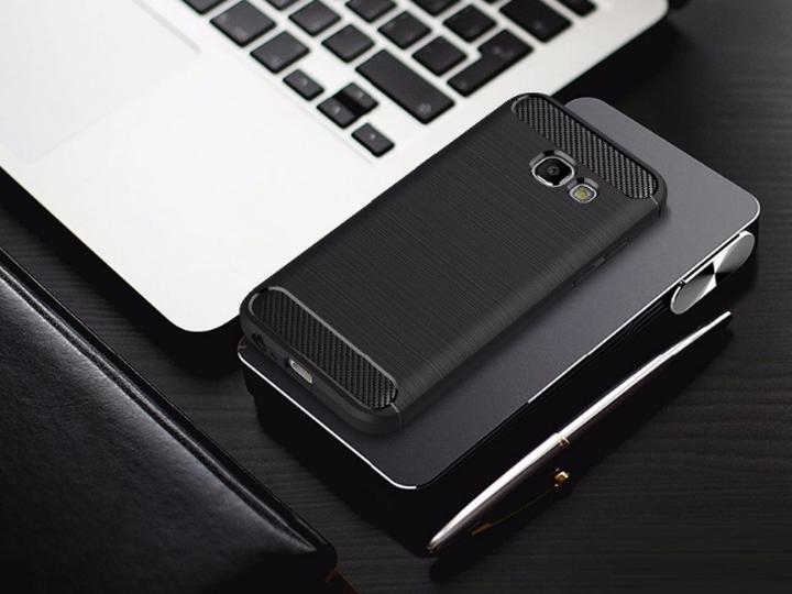 Immagine prodotto Screenguard Samsung Galaxy A5 2017 Cover Carbon Brushed Soft TPU (Samsung Galaxy A5 (2017))