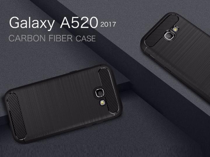 Immagine prodotto Screenguard Samsung Galaxy A5 2017 Cover Carbon Brushed Soft TPU (Samsung Galaxy A5 (2017))