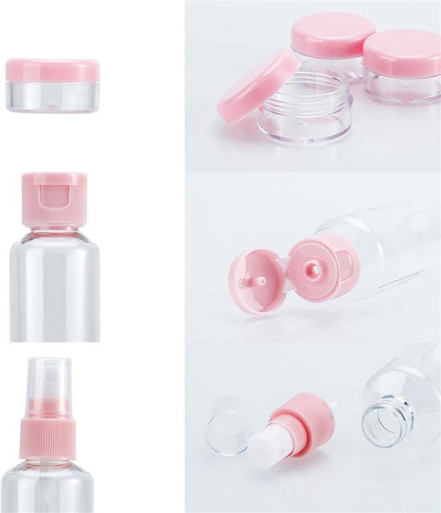 Produktbild Intirilife Flaschen Set in ROSA TRANSPARENT