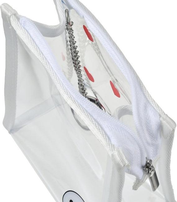 Actual product image Disney Baymax clear bag with carabiner - Cosmetic bag