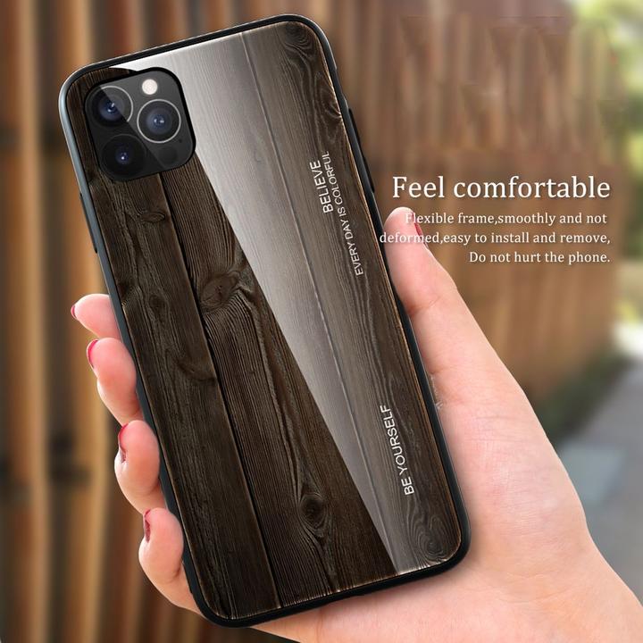 Produktbild König Design Hülle Handy Schutz für Apple iPhone 12 13 14 Pro Max mini Plus Case Glas Cover (Apple iPhone 12)