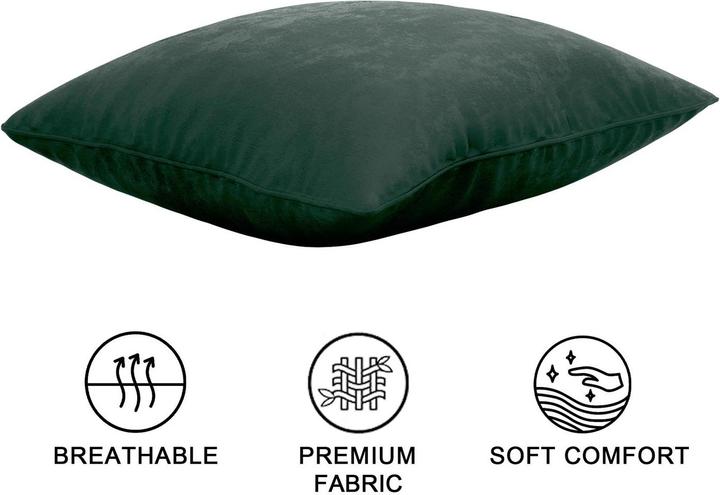 Immagine prodotto Intirilife 2x Copricuscini in velluto 40x40 cm (40 x 40 cm)