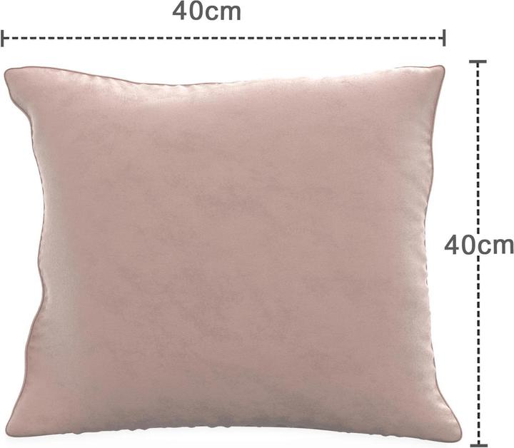 Immagine prodotto Intirilife 2x Copricuscini in velluto 40x40 cm (40 x 40 cm)