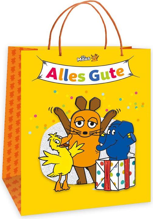 3D Geschenktasche Maus (Geschenkbox)
