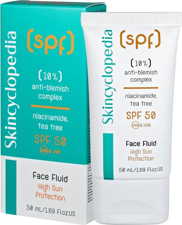 Immagine prodotto Skincyclopedia Fluido anti-macchie SPF 50 (50 ml) (Crema solare viso, SPF 50, 50 ml)