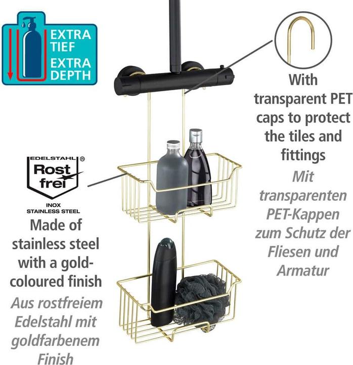 Produktbild Wenko Thermostat-Dusch-Caddy Milo