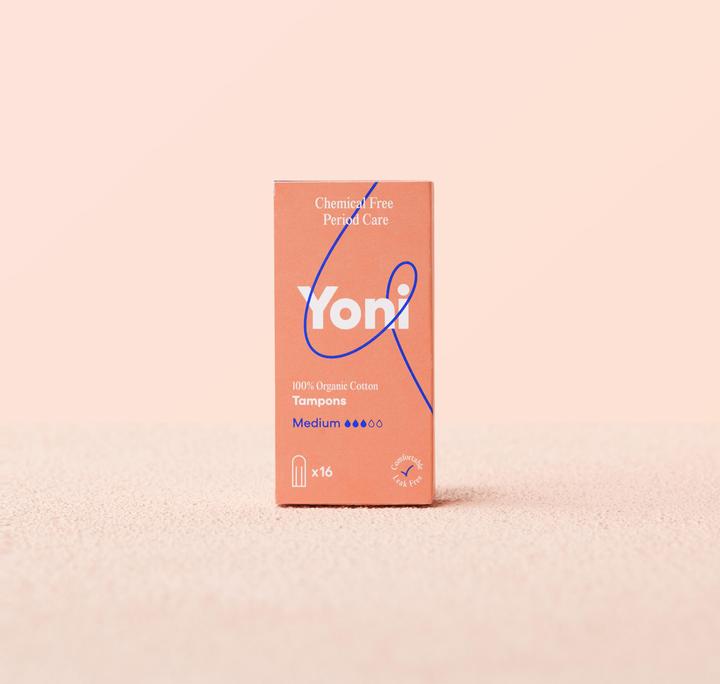 Actual product image Yoni Tampons - normal - 100 organic cotton - 16 pcs. (16 x, Regular)