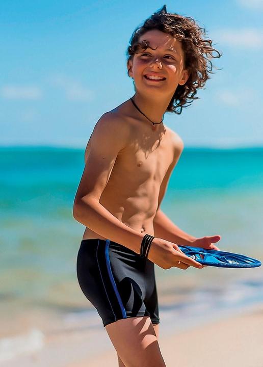 Actual product image Fashy Swimwear for Boys, BASIC 24008, black, 128cm (128)