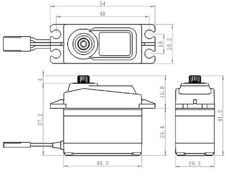 Produktbild Savöx Servo SA-1256TG+