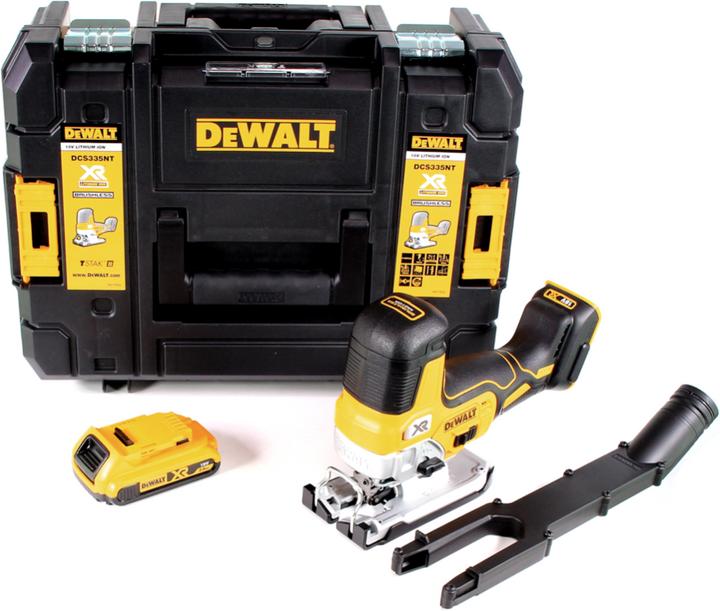 Actual product image DeWalt DCS 335 NT Battery jigsaw 18V + 1x battery 2,0 Ah in TSTAK - without charger