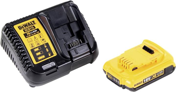 Productafbeelding DeWalt DCS 391 D1 Accu handcirkelzaag 18 V 165 mm + 1x accu 2.0 Ah + lader + TSTAK
