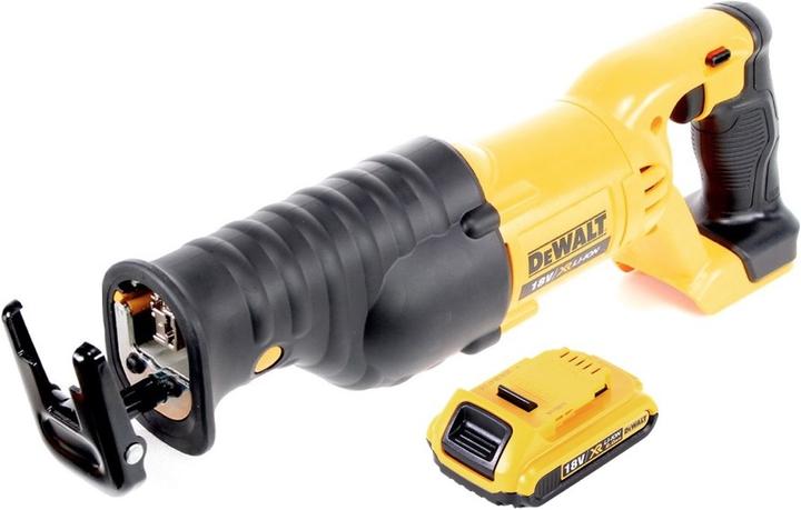 Actual product image DeWalt DCS 380 N Battery reciprocating saw 18 V + 1x battery 2.0 Ah - without charger