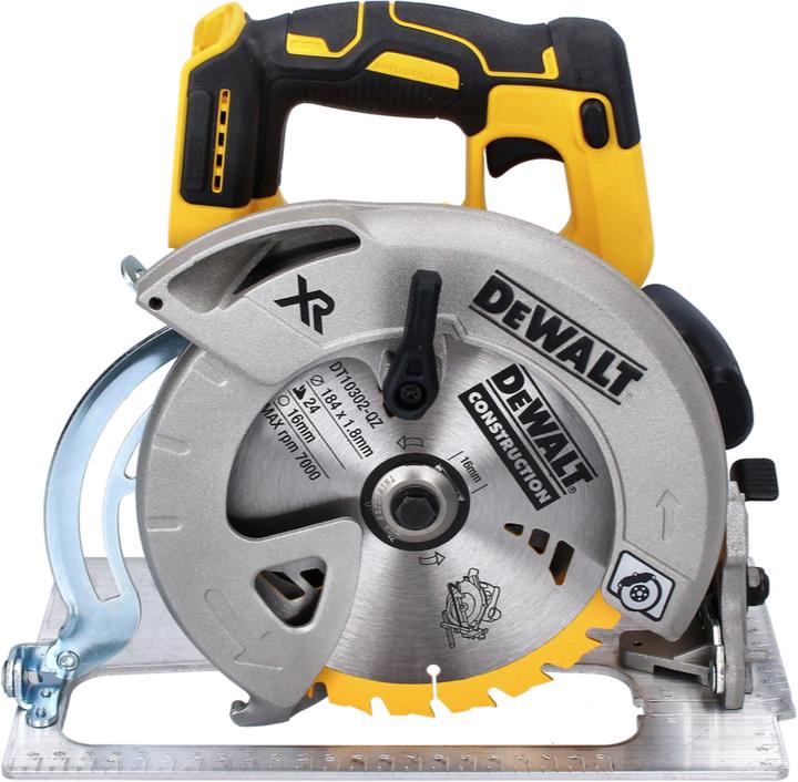 Actual product image DeWalt DCS 570 D2 Battery hand-held circular saw 18 V 184 mm Brushless + 2x battery 2.0 Ah + charger